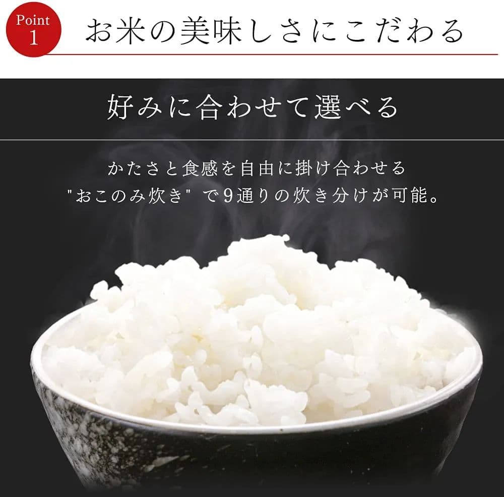 アイリスオーヤマ 炊飯器 1升炊きRC-ME10-B