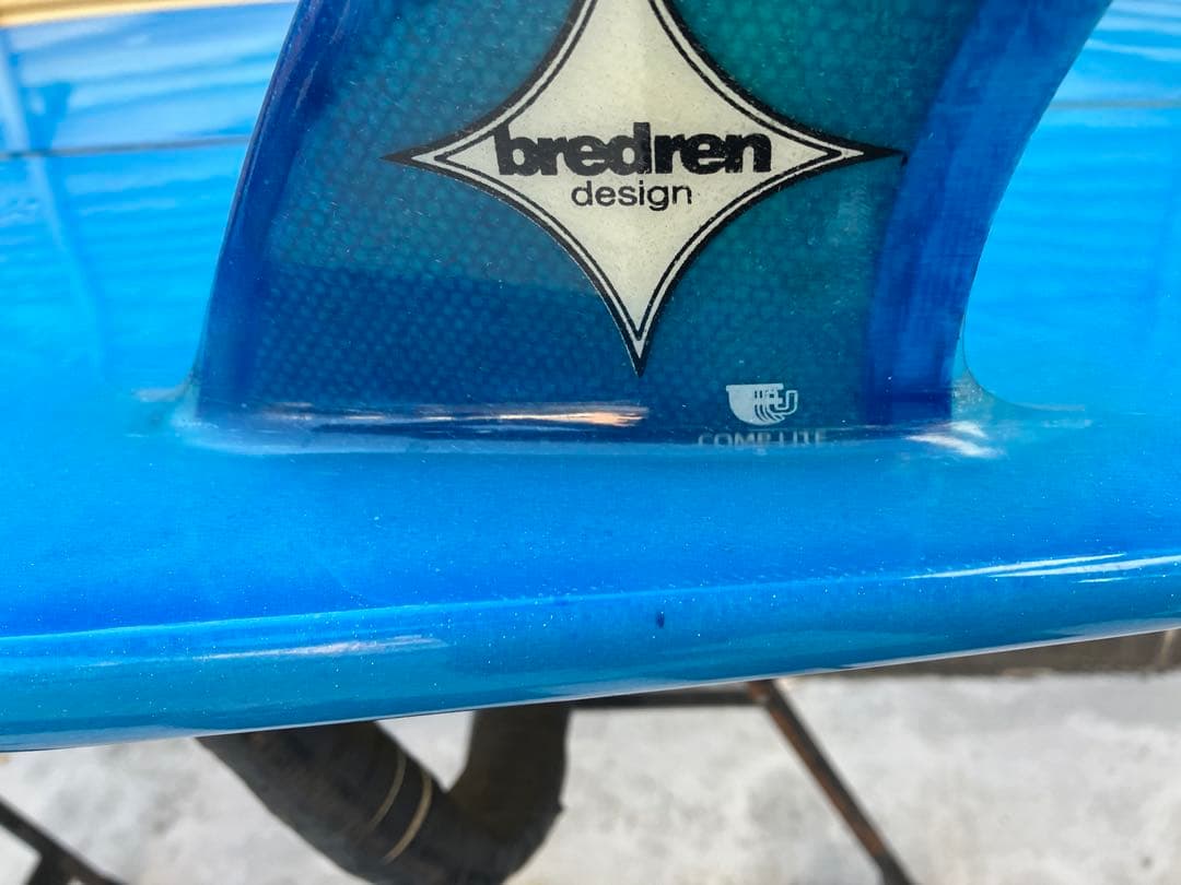 値下げ激レアラメ入りBREDREN サーフボード真木蔵人氏レジェンドシェイプDC