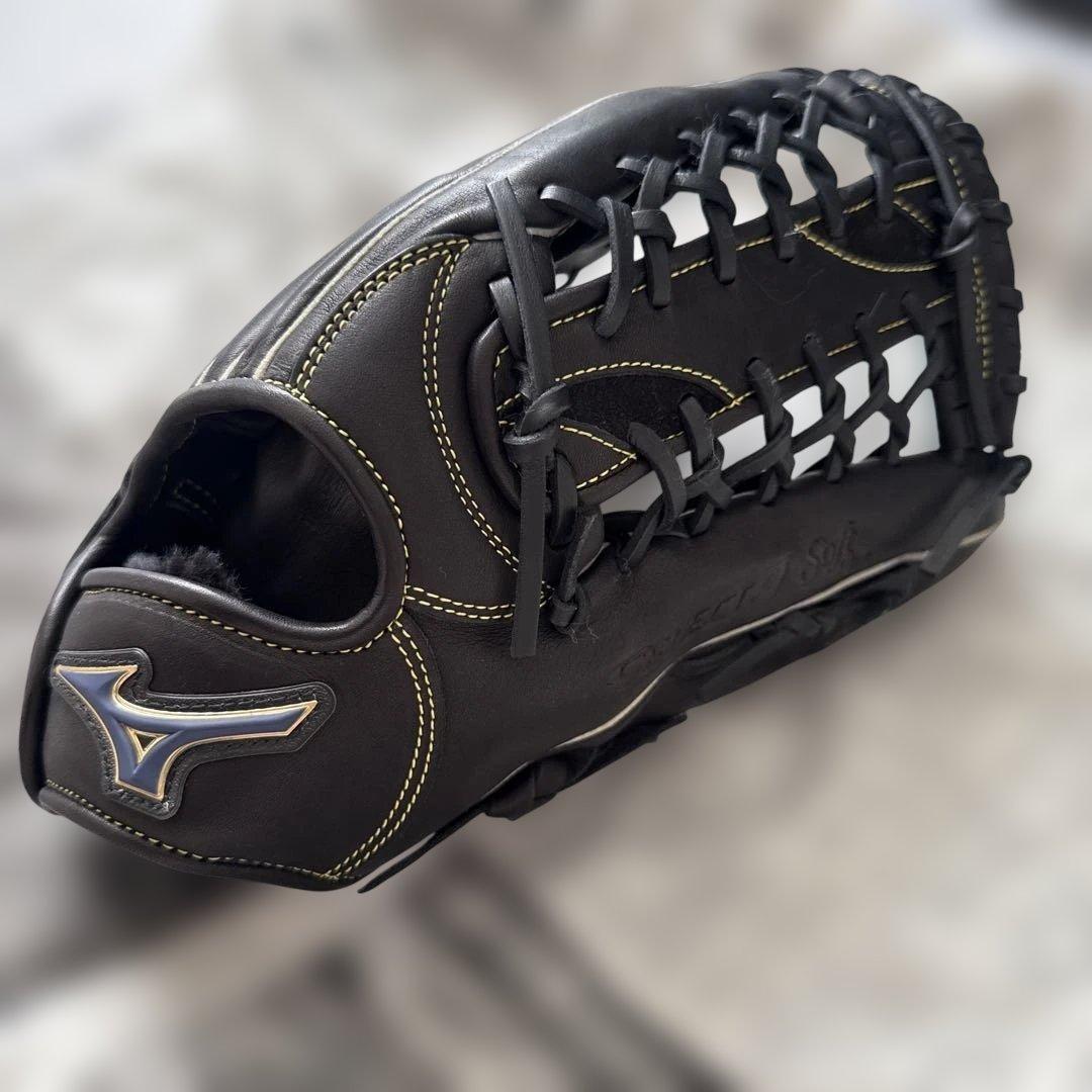 Mizuno 硬式野球グローブ 黒 12.5インチ