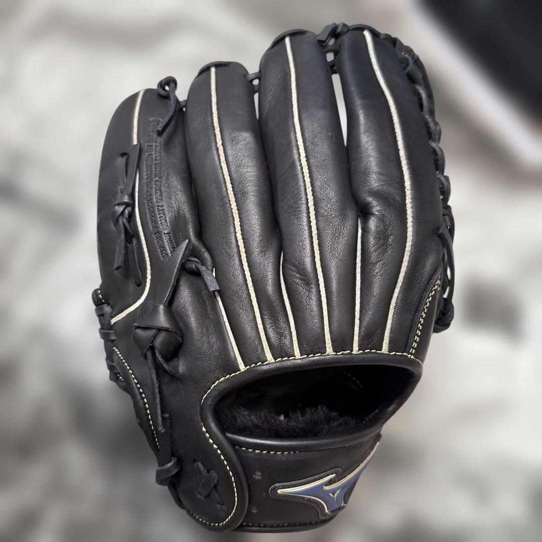 Mizuno 硬式野球グローブ 黒 12.5インチ