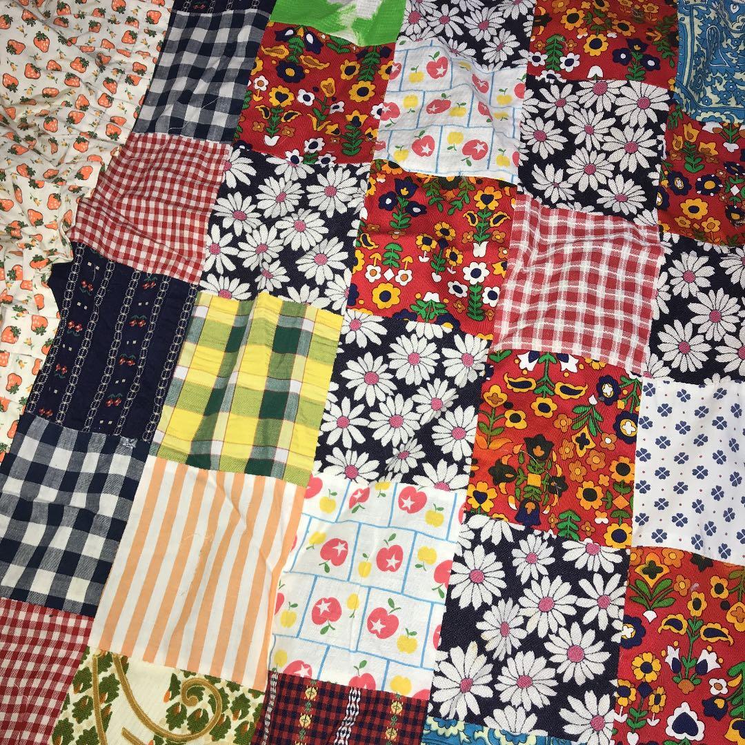 ヴィンテージ　レトロポップ　マルチカバー　ハンドメイド　昭和レトロ