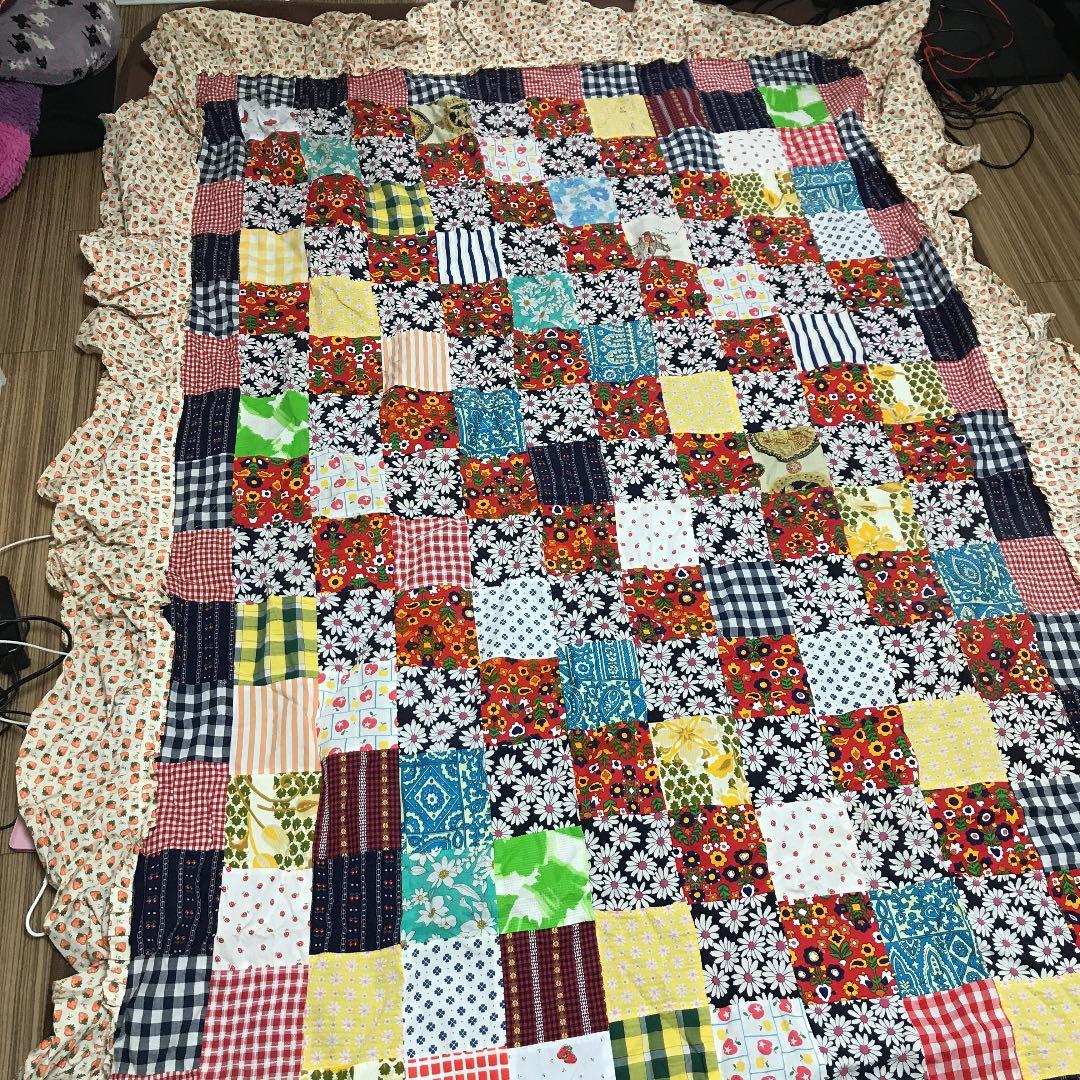 ヴィンテージ　レトロポップ　マルチカバー　ハンドメイド　昭和レトロ