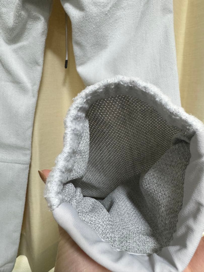 PG ロゴ付き グレー パンツ