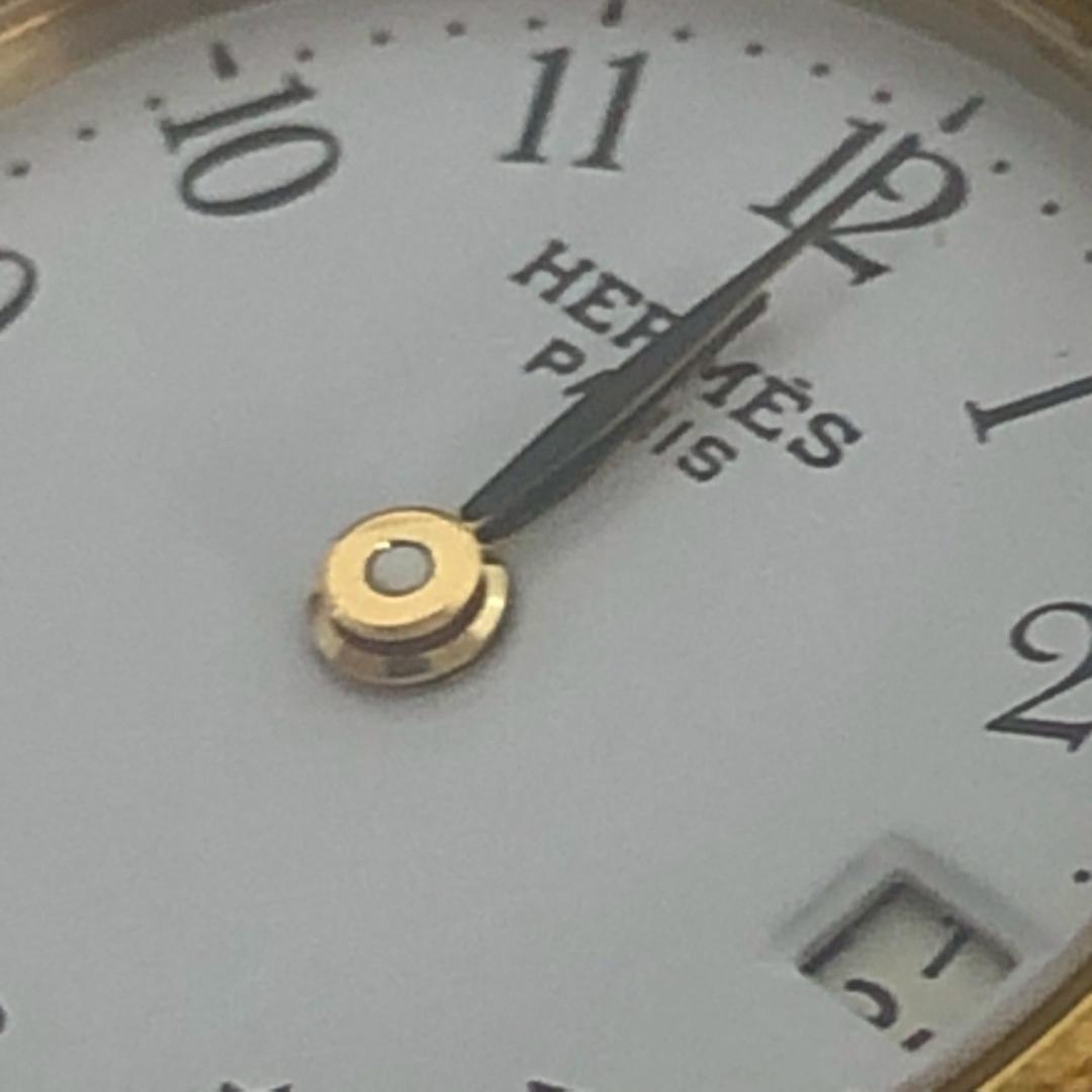 HERMES エルメス 腕時計 ウィンザーデイト シルバー 小物 レディース