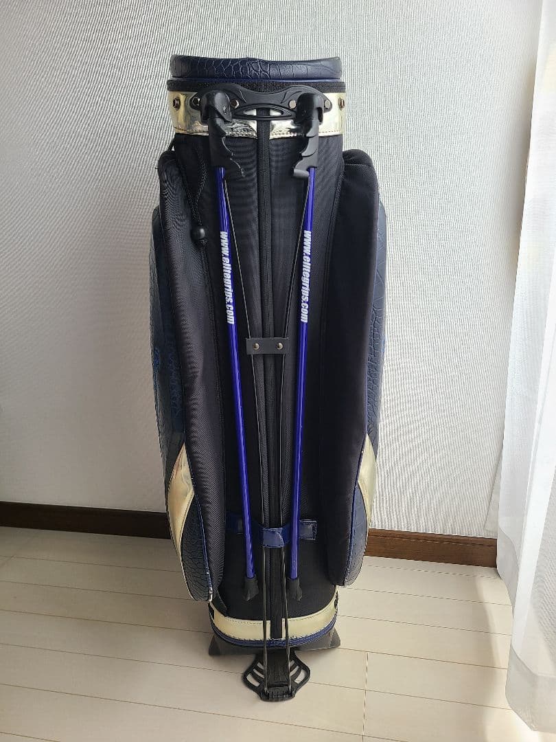 値下げ中!!【限定クロコ柄】エリートグリップ★スタンドキャディバッグ★