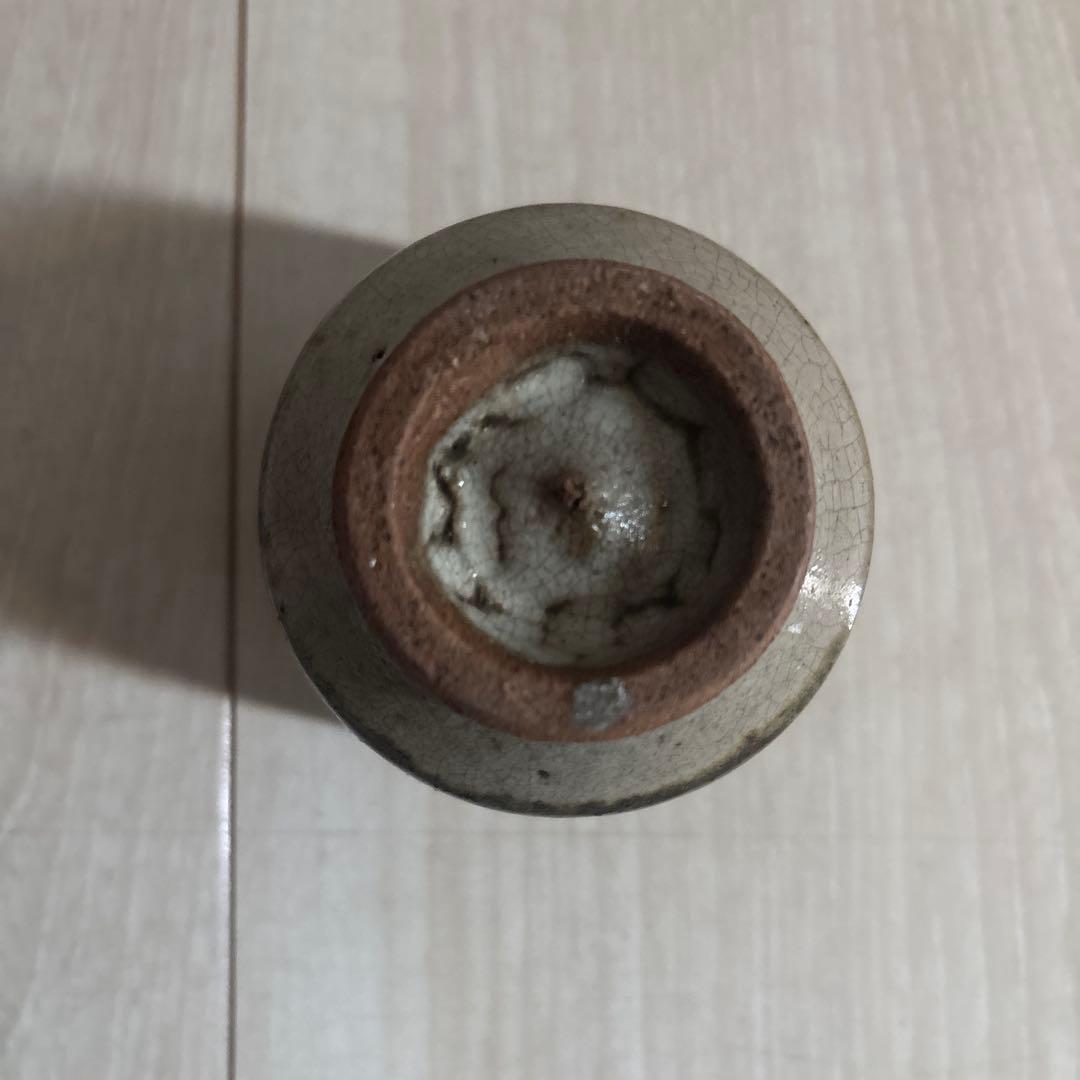 濱田庄司　鉄絵茶碗