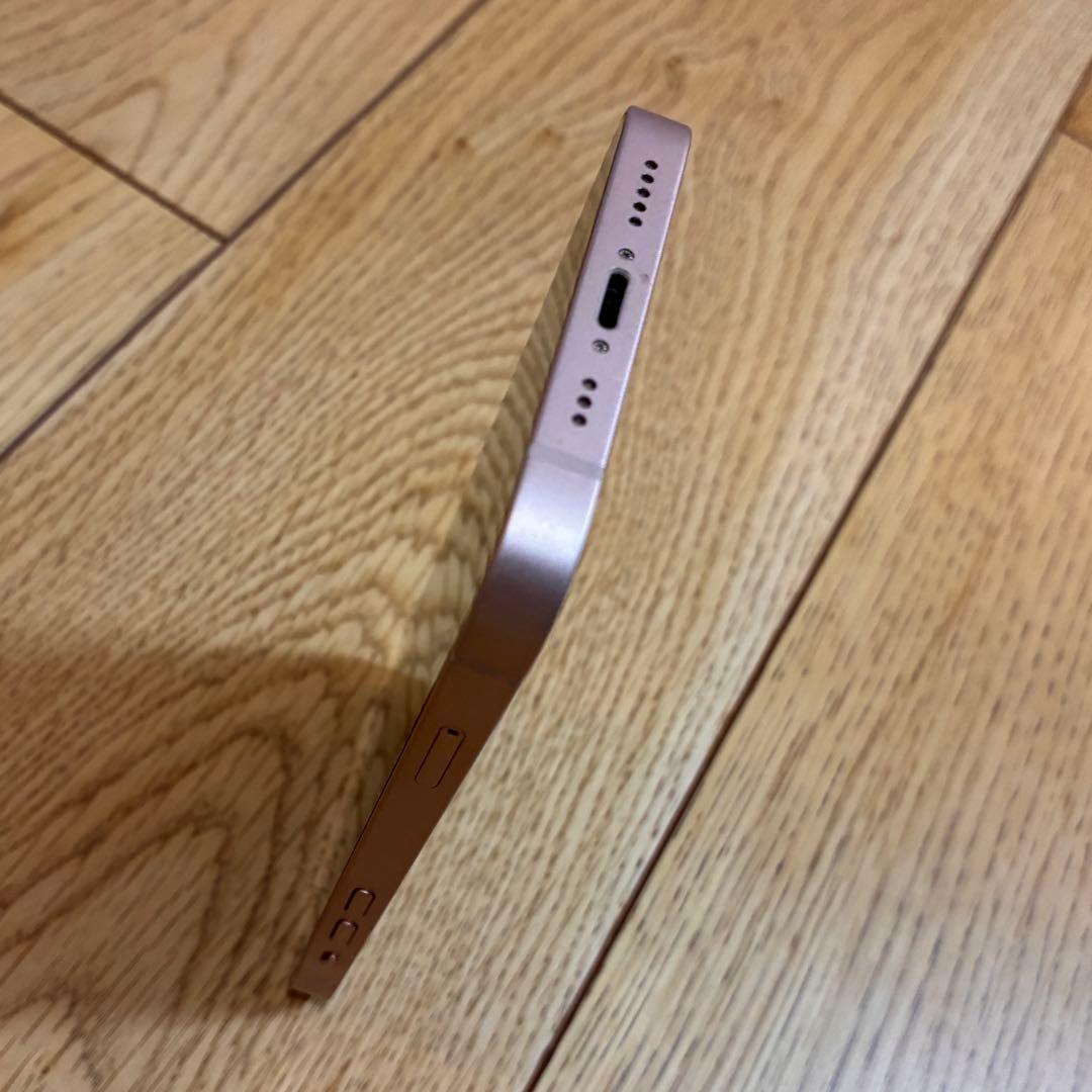 【256GB】iPhone 13 ピンク 箱ケーブル付 ※カメラ周辺のみヒビあり