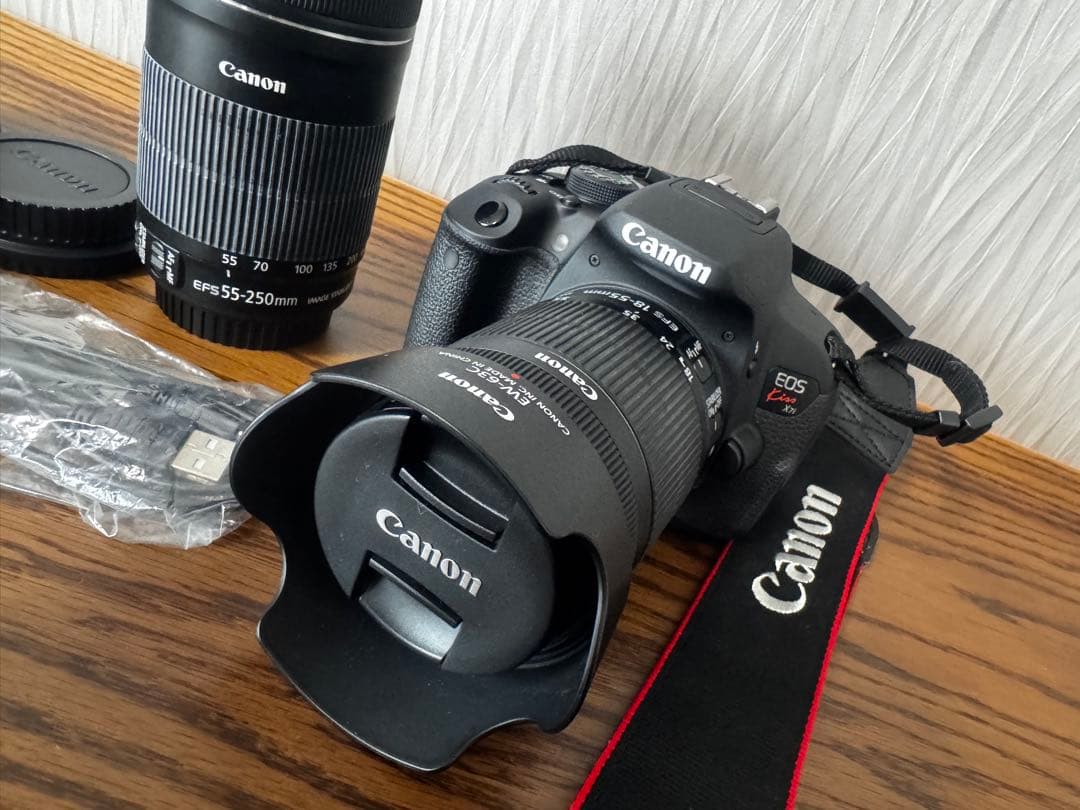 【美品】Canon EOS kiss X7i 望遠レンズセット