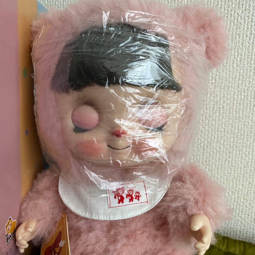 ponta　スーパーバサカドール　ピンクのボンボン　箱付き袋付きタグ付き