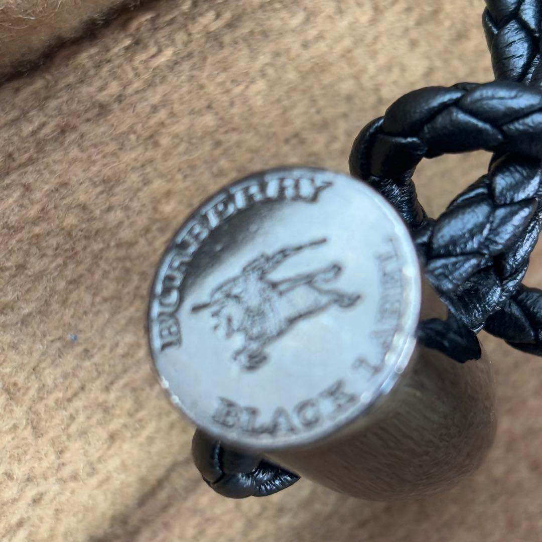 ヴィンテージ バーバリーブラックレーベル ダッフルコート フード付き 2way