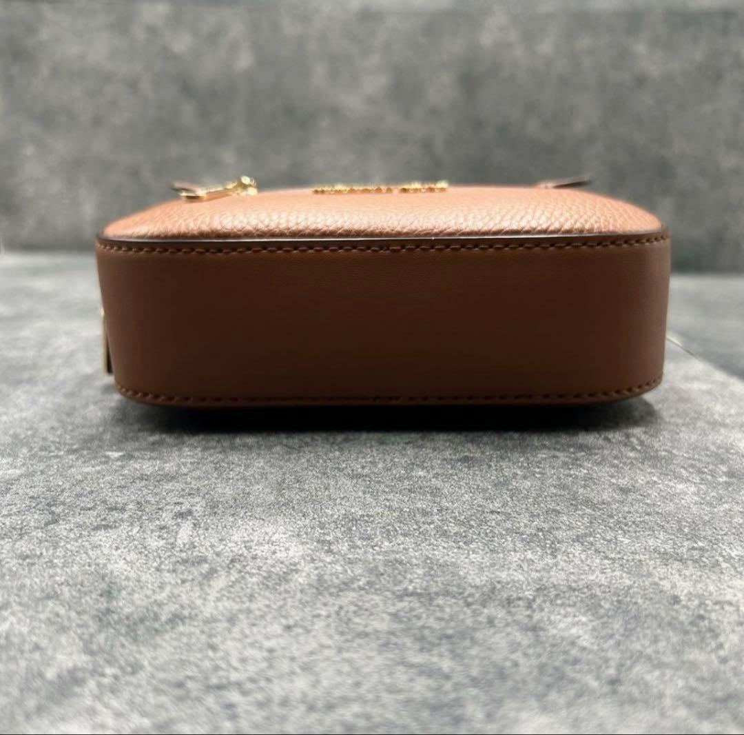 ✨極美品✨マイケルコース　ジェットセット　ショルダーバッグ ボディバッグ　茶