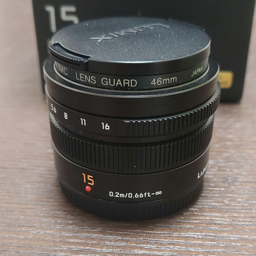 【週末値下中】 H-X015 15mm F1.7 ASPH.レンズ