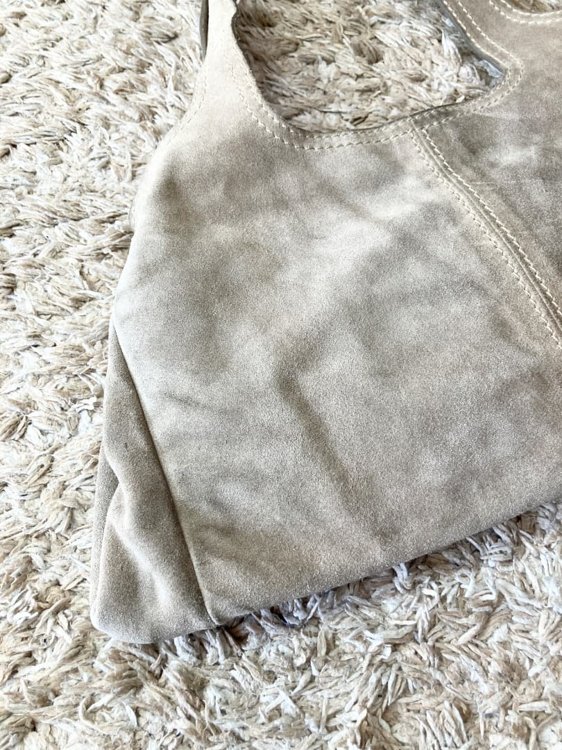 miu miu Vintage ミュウミュウ スウェード レザー バッグ