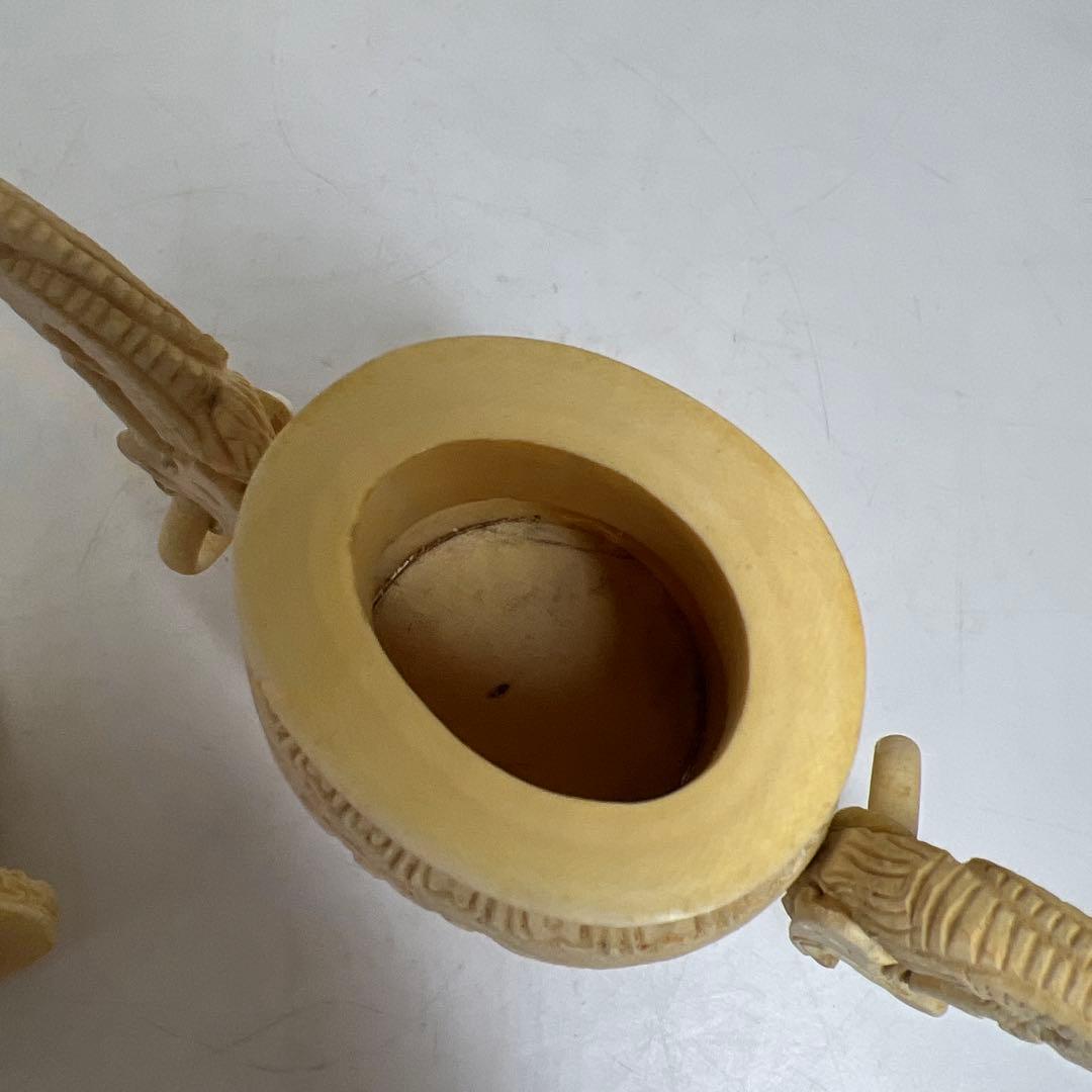 極上香炉　高さ約16㎝　282g 東Y8-0108③トヒチサ