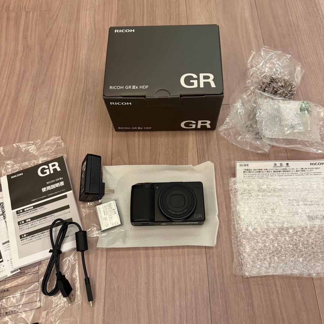 RICOH GRIIIx hdf リコー