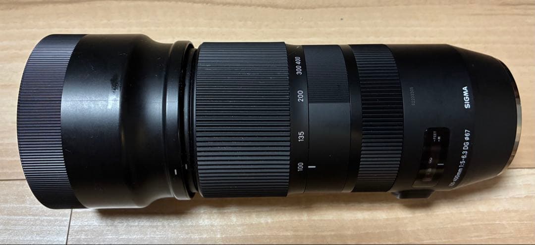 三脚座付【sigma シグマ】100-400mm F5-6.3 DG