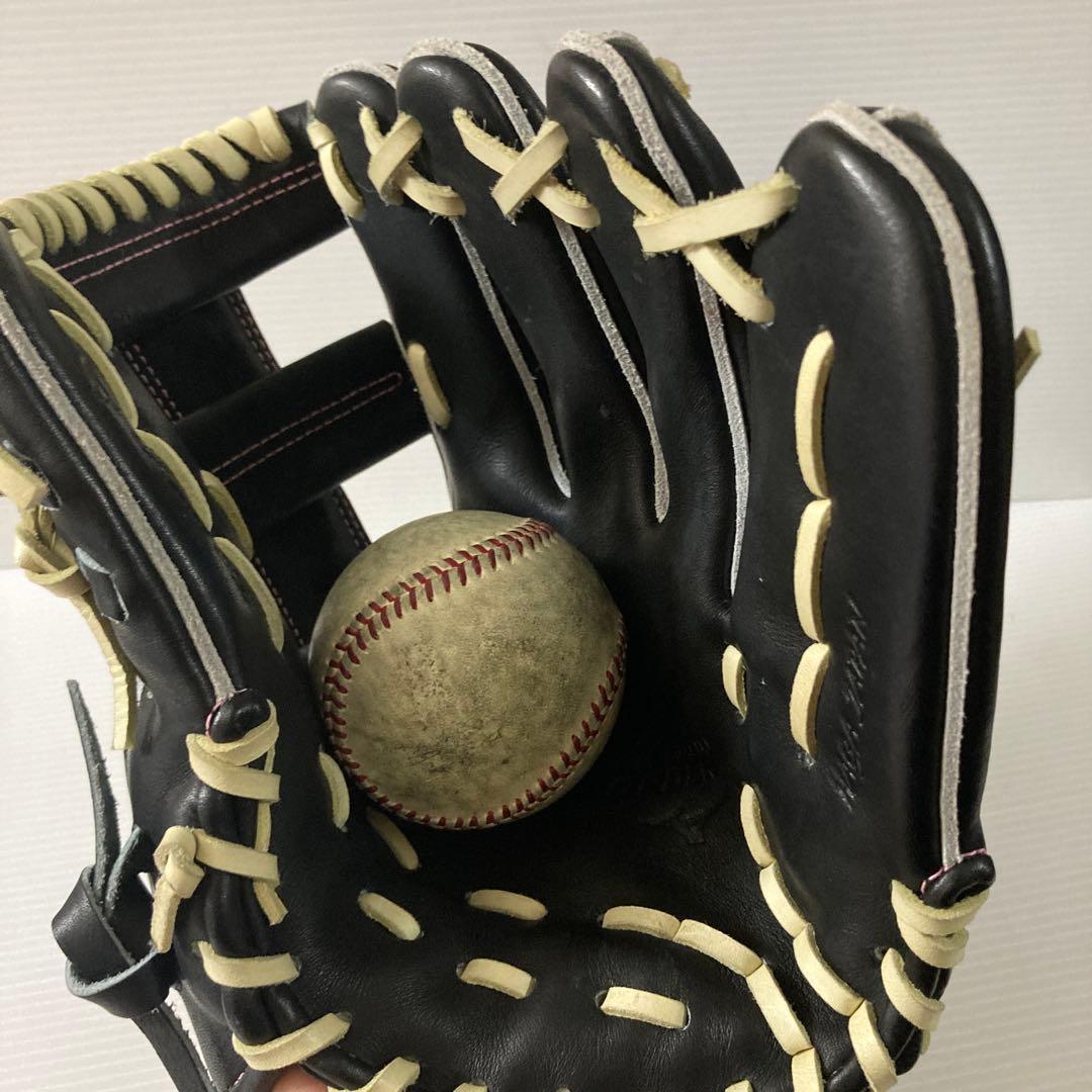 y*e様 硬式グローブ ミズノプロ 内野手用 オーダーグラブ HAGA JAPA