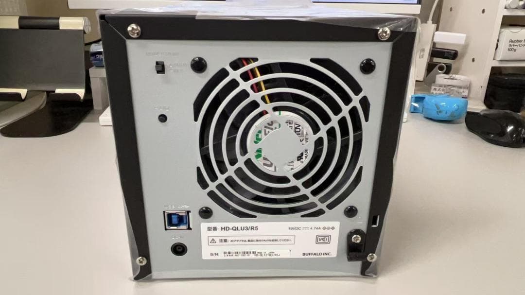 BUFFALO 外付けハードディスク 12TB 未使用に近い 動作確認済み