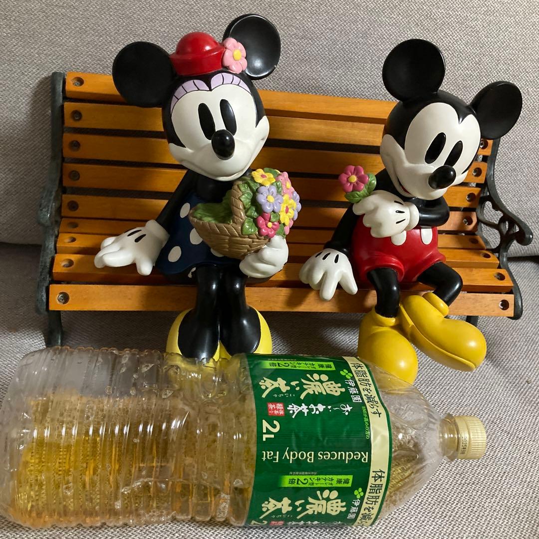 ディズニー　ビッグフィギュア　ミッキー ミニー