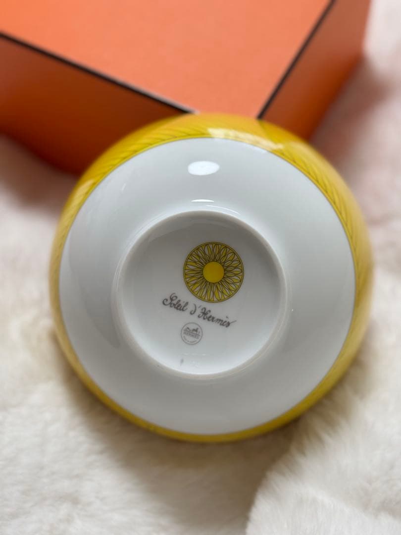 新品未使用☆ HERMES ソレイユ　ラージボウル