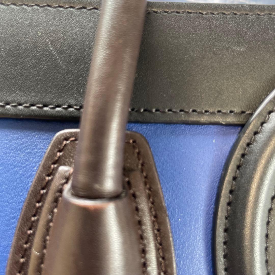 11/23値下げ　CELINE ラゲージ　ナノショッパー ハンドバッグ　セリーヌ