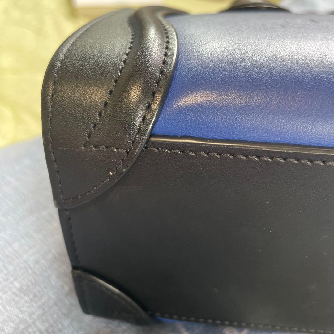 11/23値下げ　CELINE ラゲージ　ナノショッパー ハンドバッグ　セリーヌ