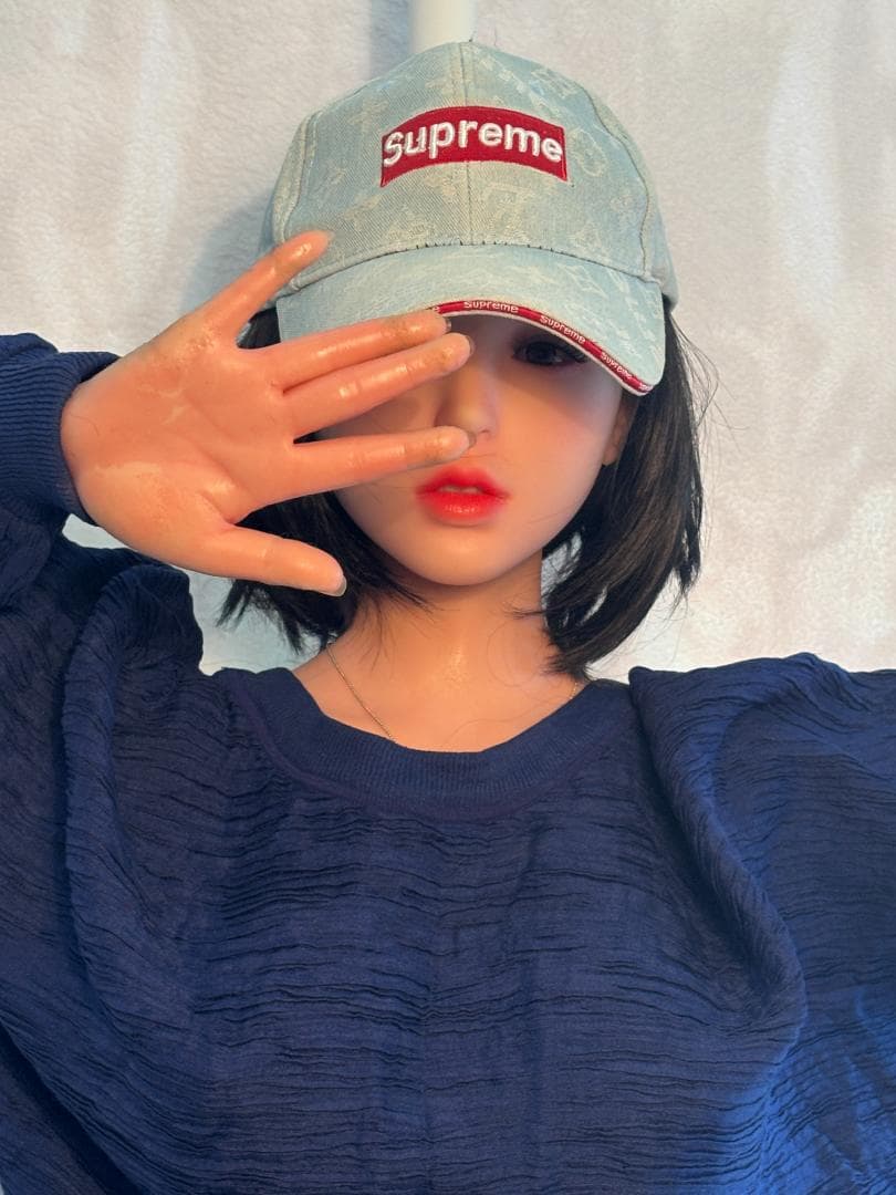 ISSEY MIYAKE　ツヤなしプリーツ加工 オーバーサイズ トップス ブルー