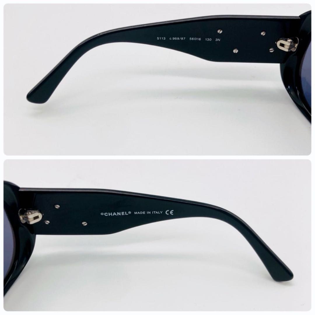 シャネル カメリア ココマーク サングラス 箱 ケース 保存袋付き ベージュ