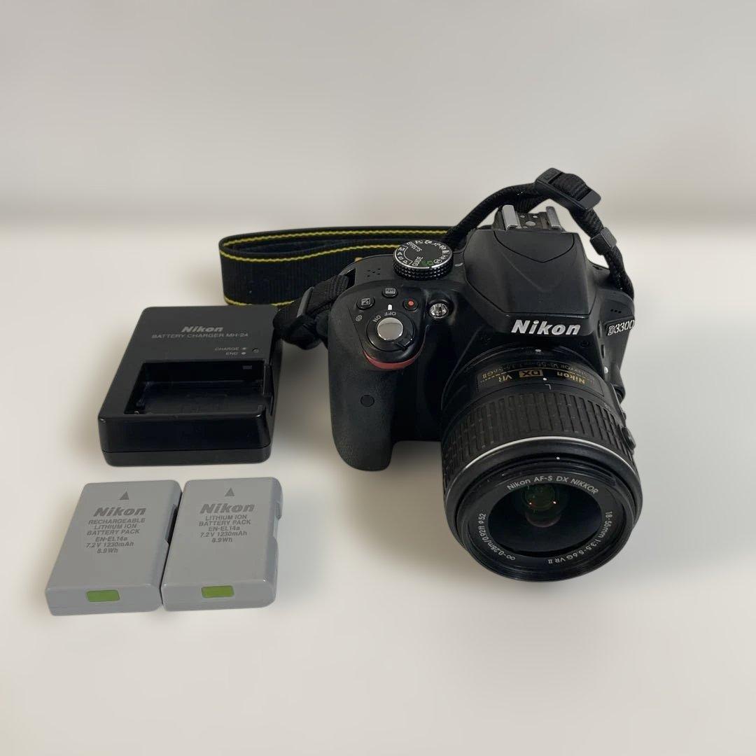 Nikon D3300 18-55mm VR II 有効画素数2416万画素