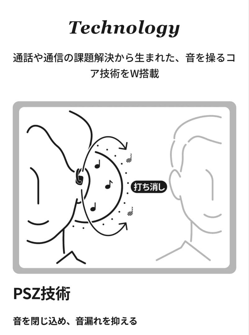 【新品未開封】nwm ONE オープンイヤー型ヘッドホン ライトグレー