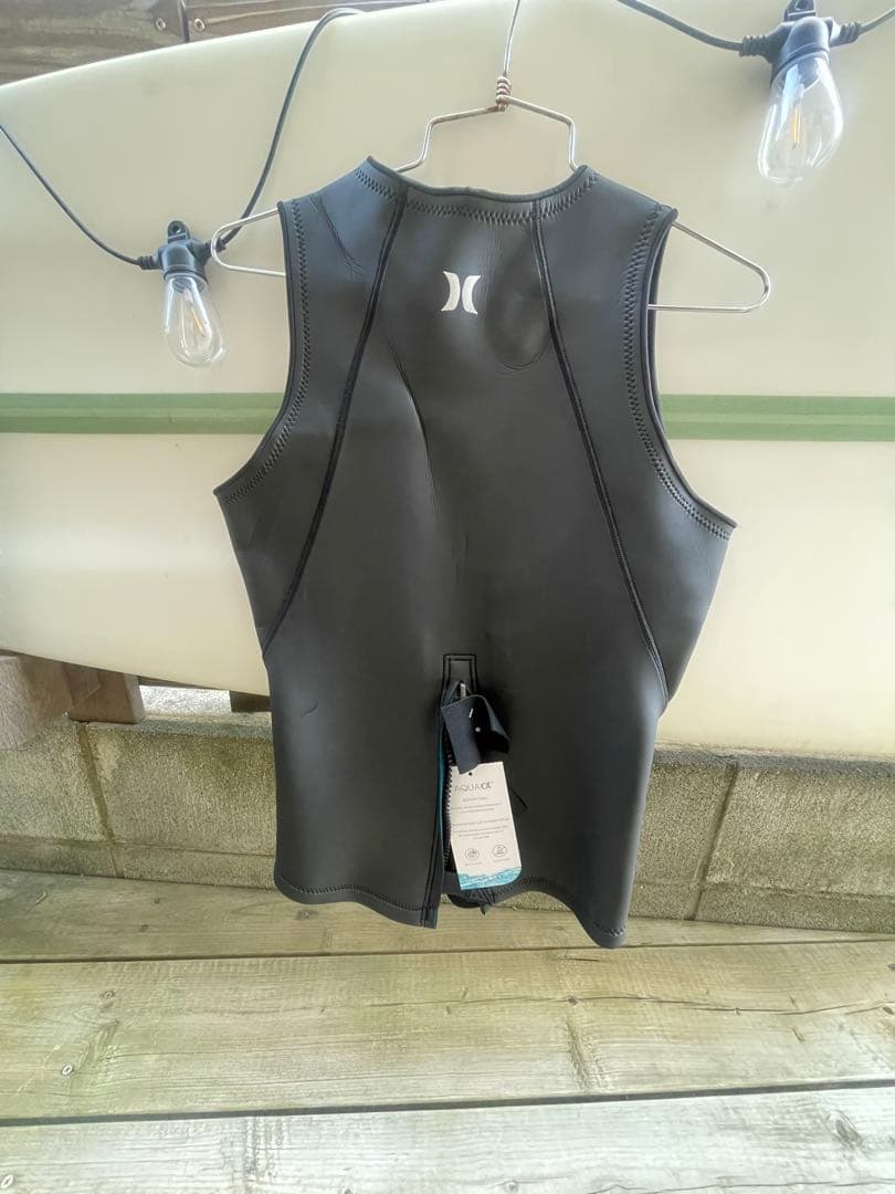 Hurley ウェットスーツベスト ブラック 未使用タグ付き