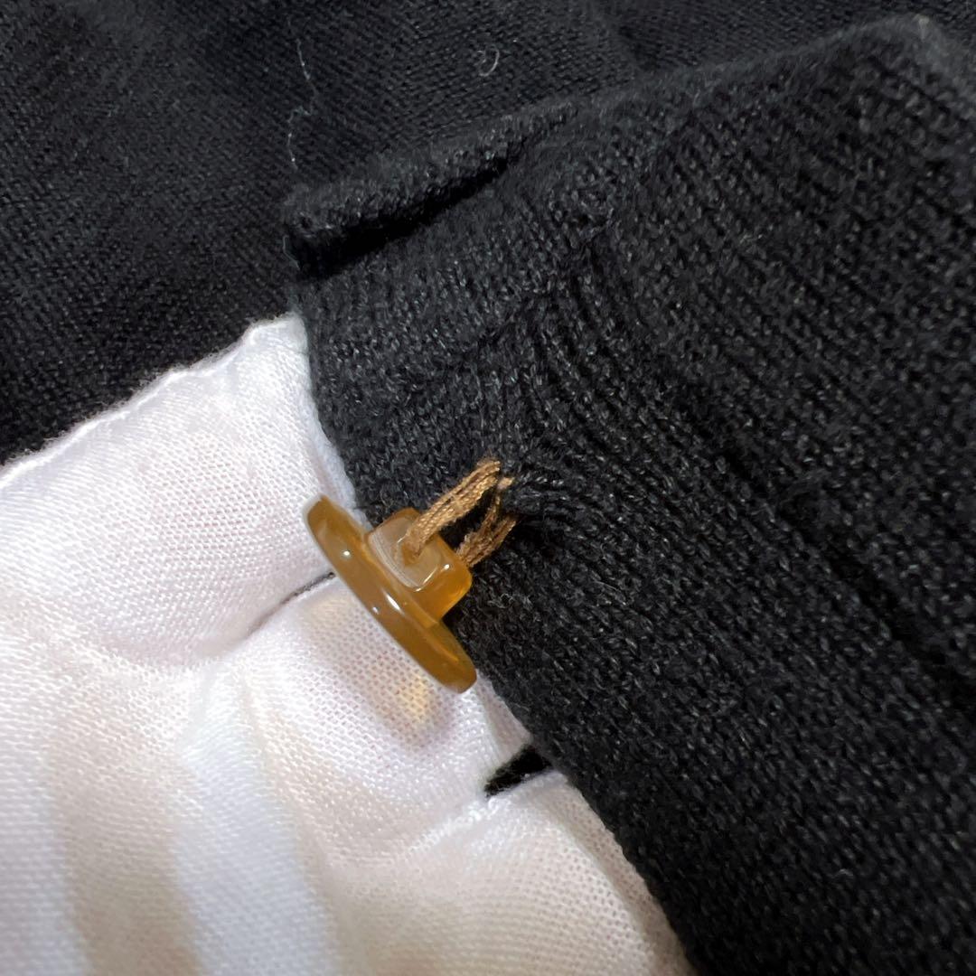 《美品》ヴィヴィアンウエストウッド カーディガン ニット オーブ 黒 透かし編み