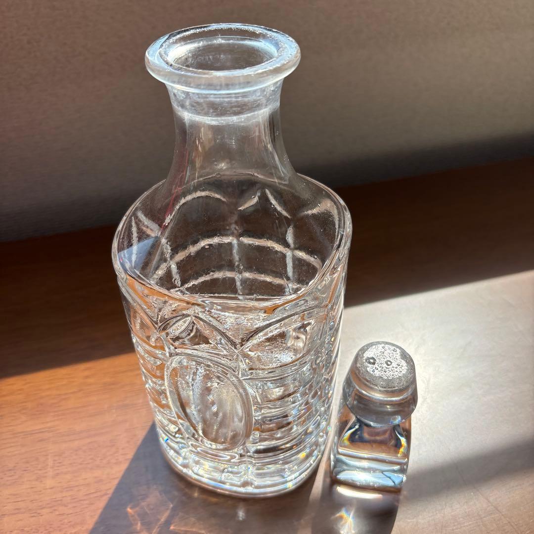 【当選品-非売品】 サントリー角ウイスキークリアガラス 空ボトル700ml