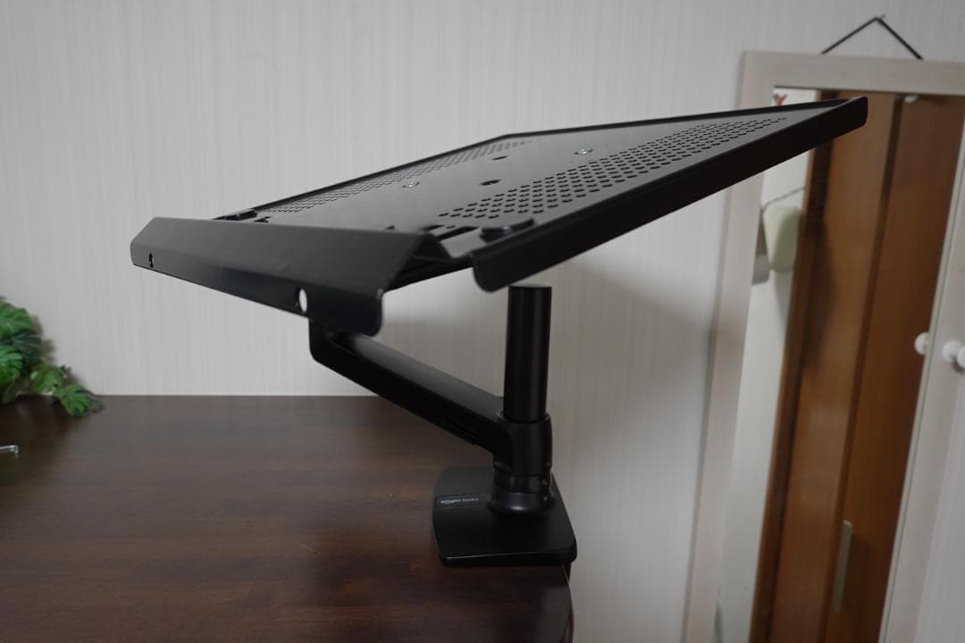 Amazon Basics【エルゴトロン LX】モニターアーム+ノートPCトレイ