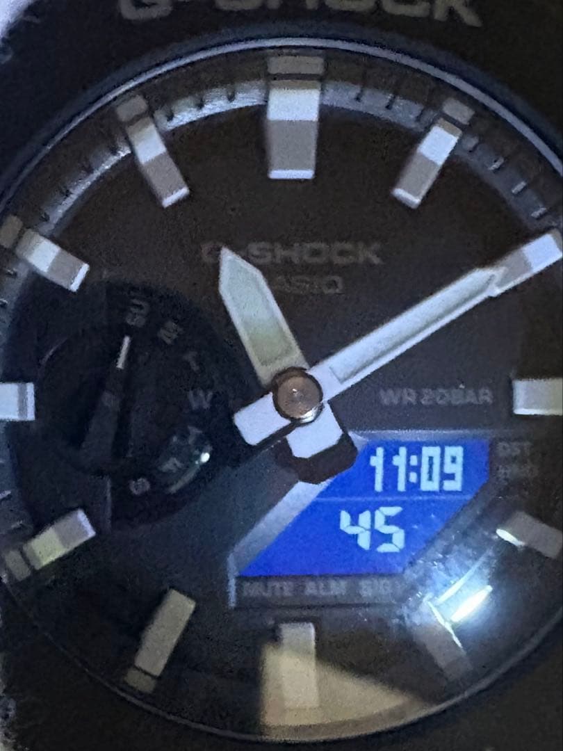 k*0様 【300円〜】CASIO G-SHOCK GA-2100ブラック稼働品