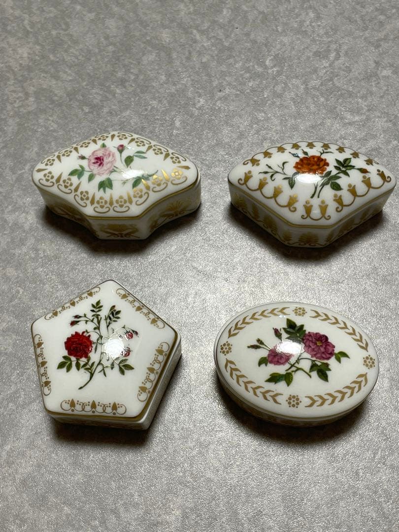 アンティーク　リモージュ　アクセサリーケース　10点セット
