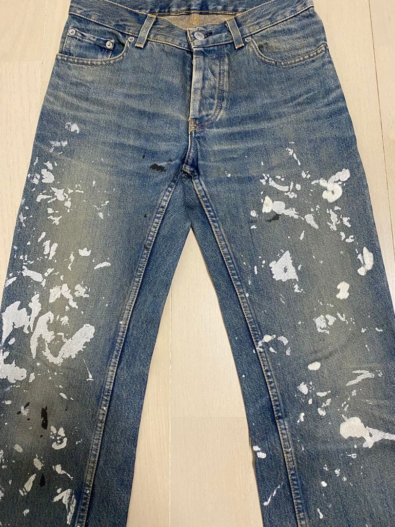 【美品 希少】 ヘルムートラング 本人期 ペンキデニム 29