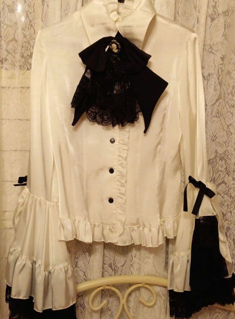 MARBLE 姫系♡ロリータ♡ゴスロリ フリル付きブラウス