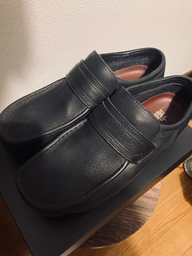 Clarks WallaLoaferGTX ブラックレザー／ゴアテックス