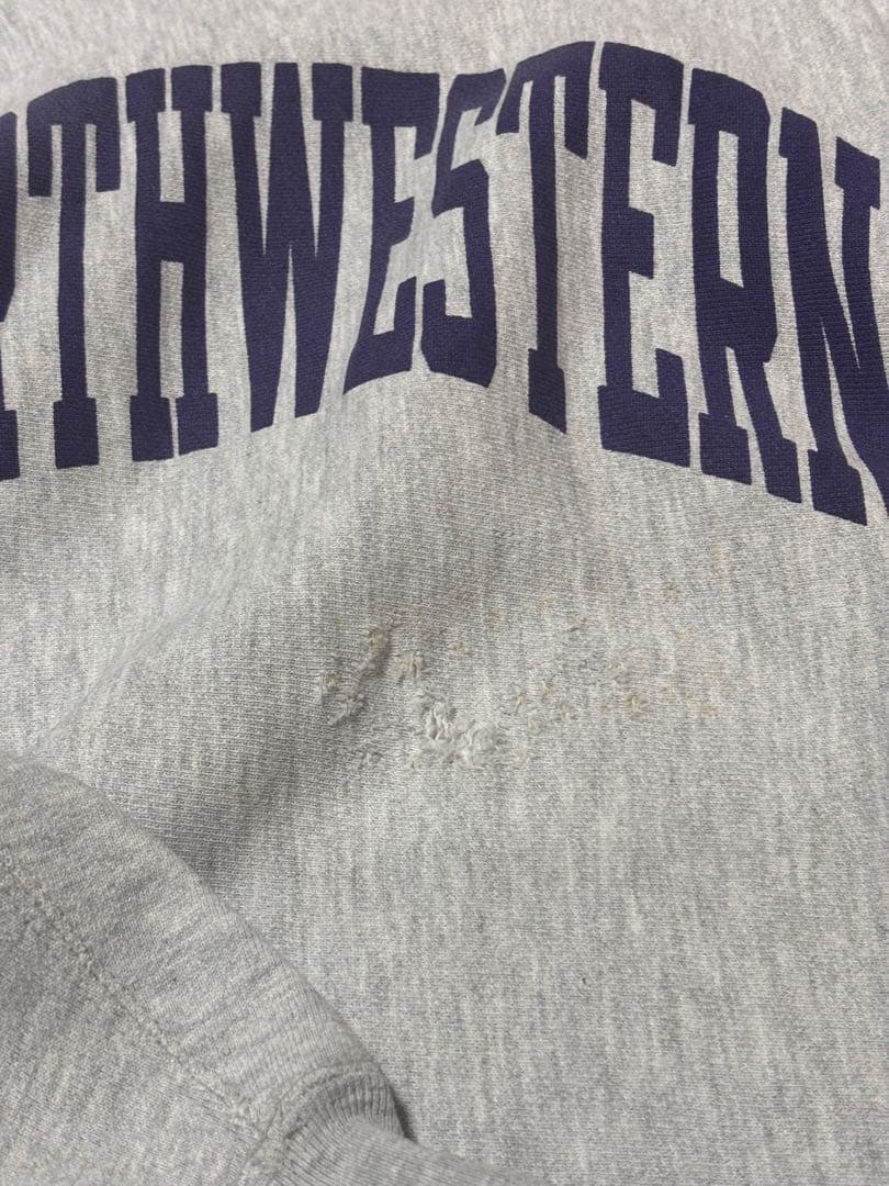 m*y様 ✨80s トリコUSA製✨チャンピオン リバースウィーブ 染み込み 目