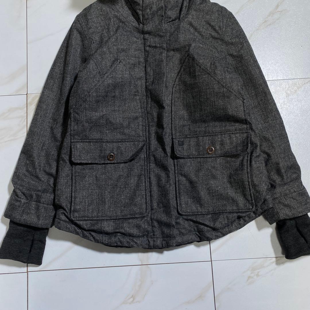 希少♡ウールリッチ ファー ビターチルウールロフトジャケット 中綿 ヘリンボーン