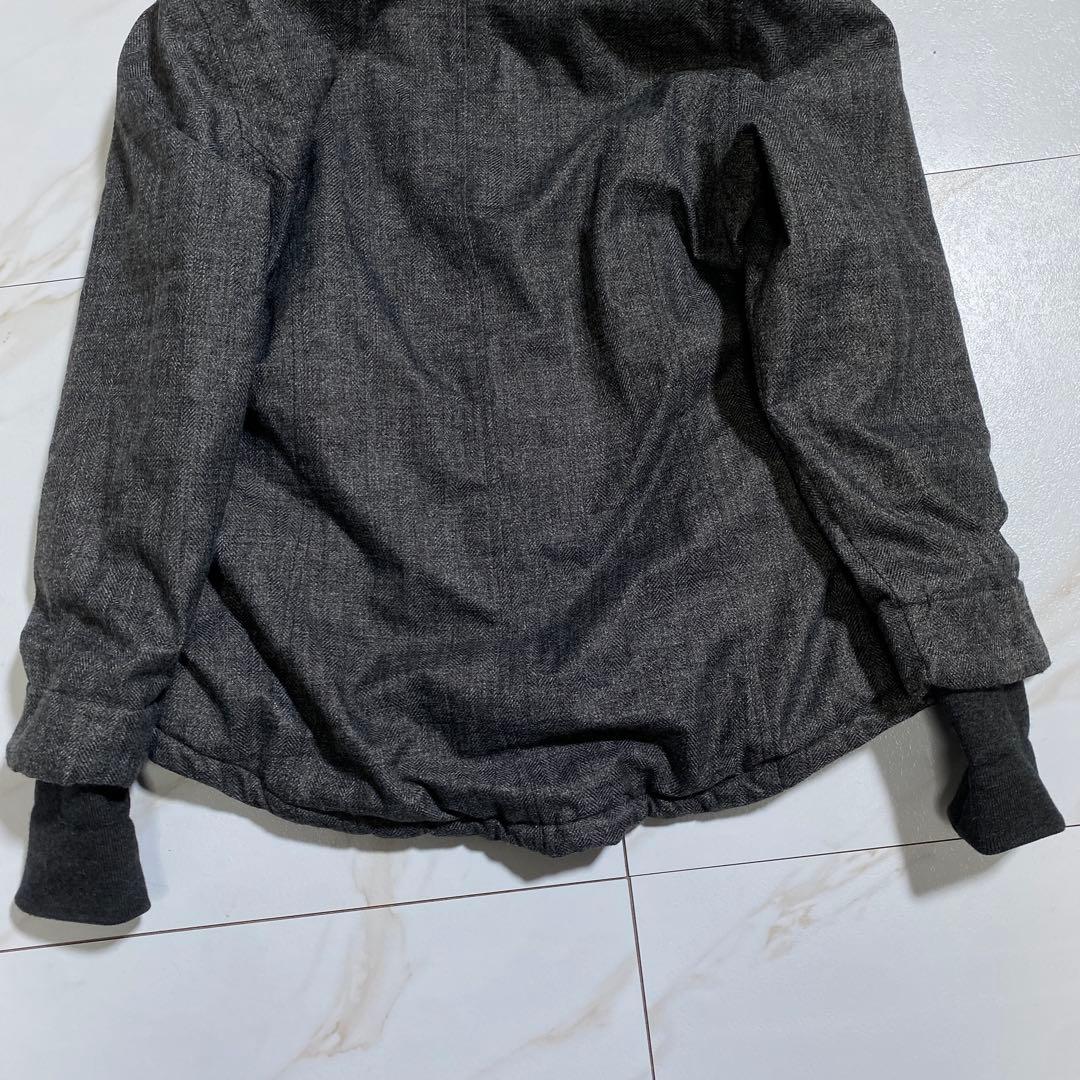 希少♡ウールリッチ ファー ビターチルウールロフトジャケット 中綿 ヘリンボーン