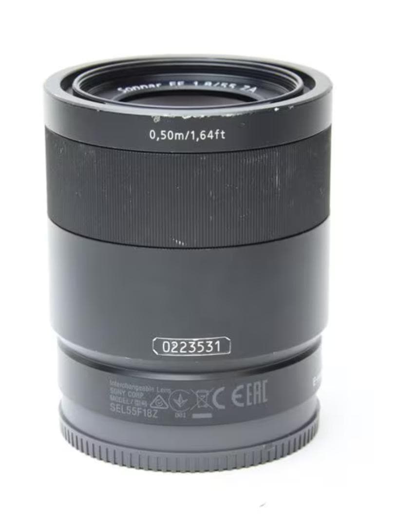 レンズ(単焦点) sony FE 55mm F1.8 ZA SEL55F18Z