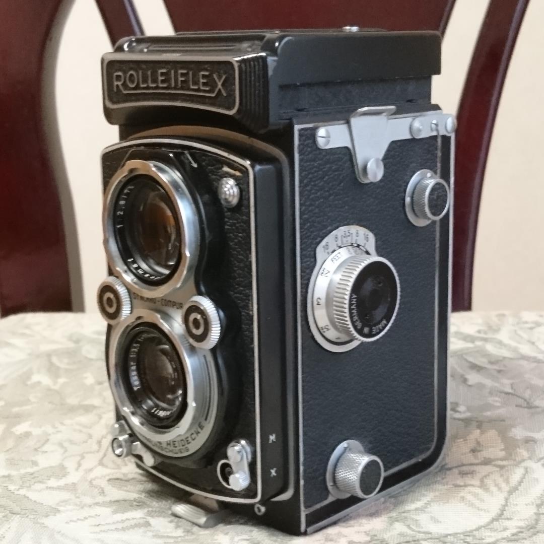 ドイツ製　ローライフレックス　テッサー