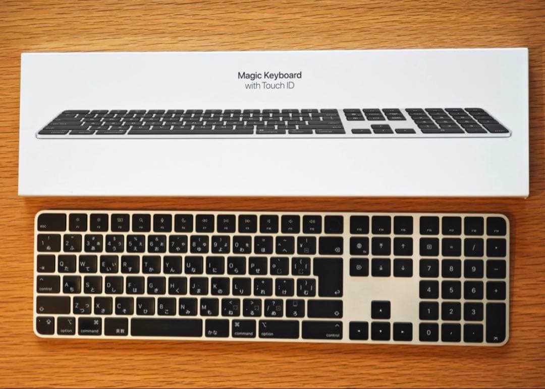 Magic Keyboard touch ID(テンキー付き) JIS配列 黒