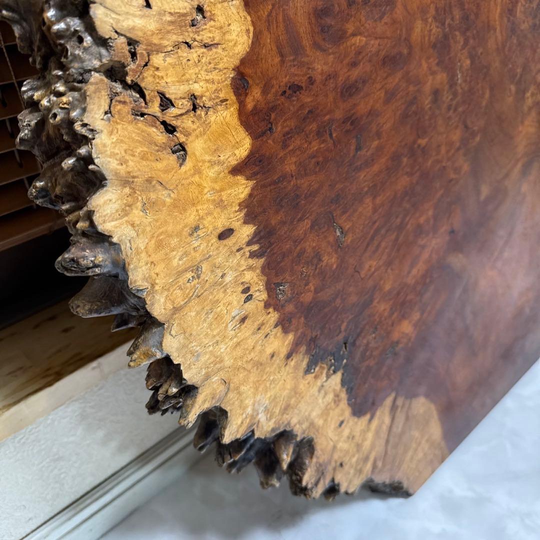 花梨　瘤杢　一枚木　天然木　天板　テーブルトップ　890×240~570