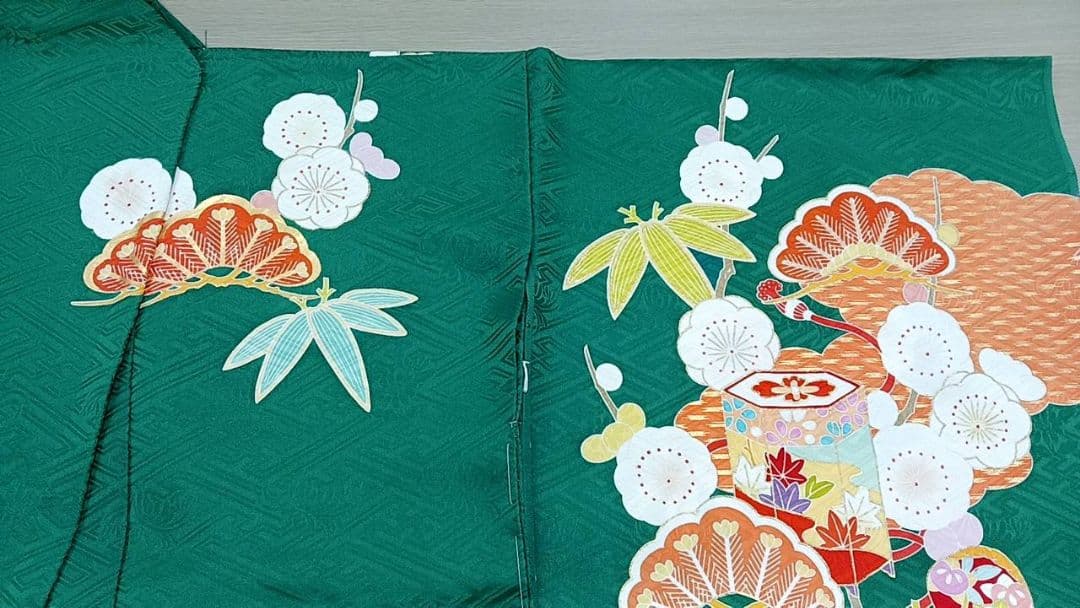 【特選京友禅】七歳お祝い着物 お仕立て付き