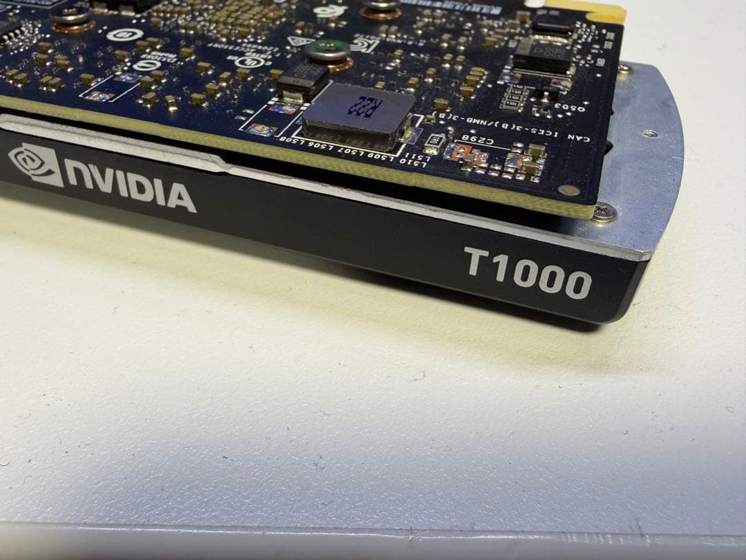NVIDIA T1000 4GB ロープロファイルブラケット　Quadro