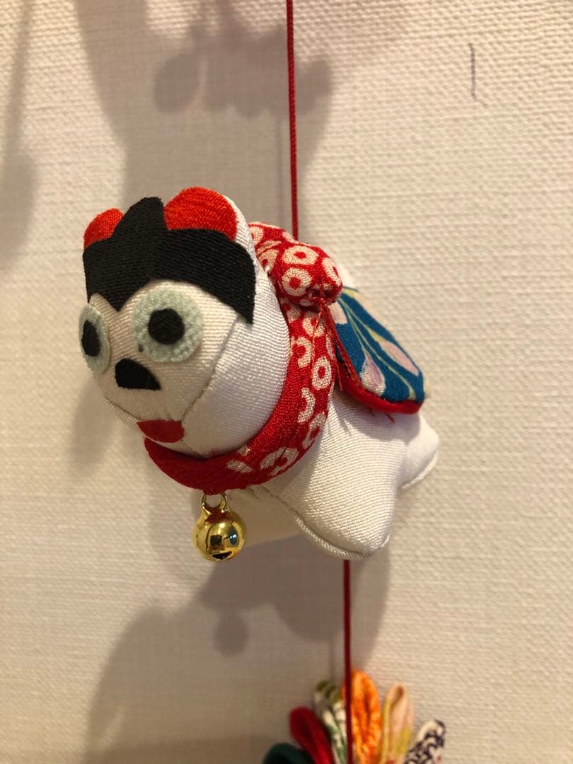 【匿名配送】桃の節句の壁掛け②　吊るし飾り　吊るし雛