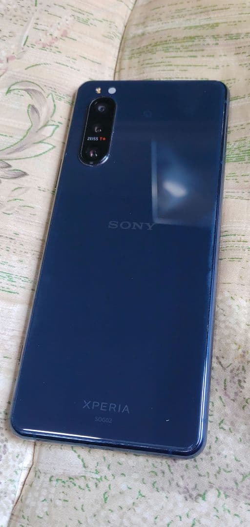 と*く様 XPERIA 5II au SOG02 ブルー SIMフリー
